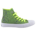 CONVERSE CHUCK TAYLOR ALL STAR neonzöld/FÉNYVISSZAVERŐS magasszárú fűzős cipő