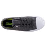 CONVERSE CHUCK TAYLOR ALL STAR sötétszürke/FÉNYVISSZAVERŐS félcipő fűzős cipő