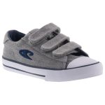 ONEILL SHARKY szürke/kék 3 tépős orrvédős vászon cipő