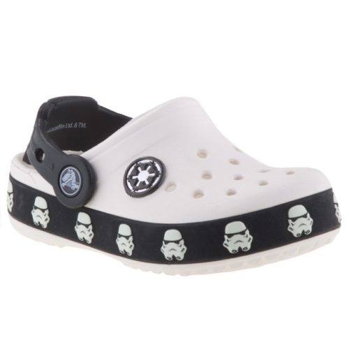 CROCS STAR WARS fekete/fehér FLUORESZKÁLÓS papucs