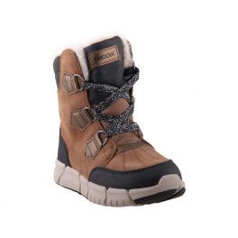 Geox Flexyper Girl barna-fekete bélelt Amphibiox (Vízálló) téli lány bakancs   Geox Flexyper Girl barna-fekete bélelt Amphibiox (Vízálló) téli lány bakancs