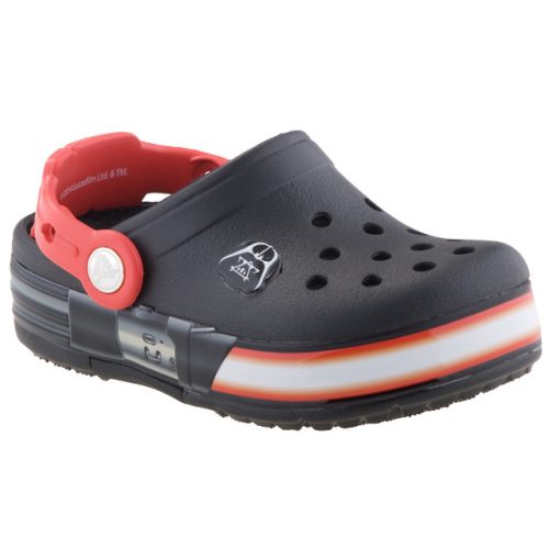 CROCS LIGHTS STAR WARS fekete/piros LEDES VILÁGÍTÓS papucs 24-32