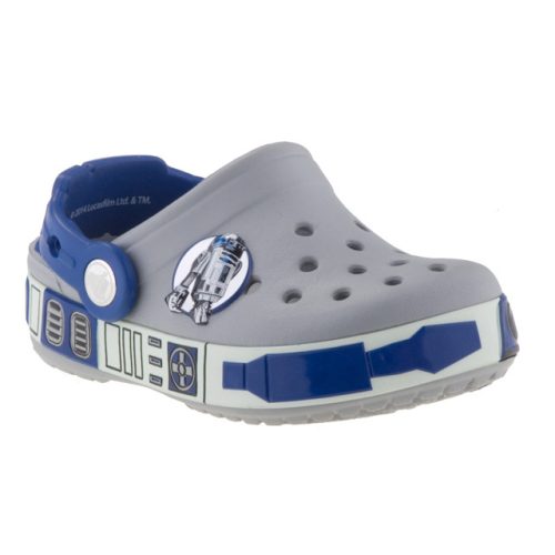 CROCS STAR WARS szürke/kék FLUORESZKÁLÓ papucs 21-35