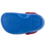 CROCS SPIDERMAN kék/piros/fekete FLUORESZKÁLÓ BÉLELT papucs