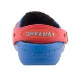 CROCS SPIDERMAN kék/piros/fekete FLUORESZKÁLÓ BÉLELT papucs