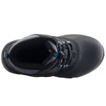 COLUMBIA Rope Tow III fekete/kék VÍZÁLLÓ téli gumi fűzős hótaposó