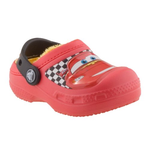 CROCS McQUEEN Piros/Sárga bundás papucs