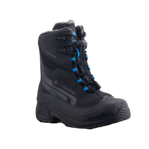 COLUMBIA Bugaboot Omni-Heat fekete/kék VÍZÁLLÓ bakancs 32-39
