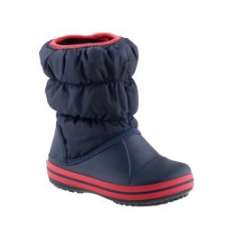 CROCS WINTER PUFF kék-piros téli csizma CROCS WINTER PUFF kék-piros téli csizma