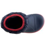 CROCS WINTER PUFF kék-piros téli csizma