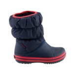 CROCS WINTER PUFF kék-piros téli csizma