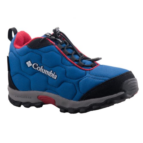 COLUMBIA Firecamp kék/piros gumis összehúzós VÍZÁLLÓ cipő 32-39