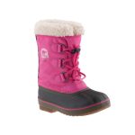 SOREL YOOT PAC NYLON pink rózsa BUNDÁS VÍZÁLLÓ téli hótaposó