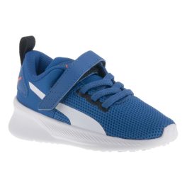 Puma Flyer Runner V Inf kék-fehér színű 1 tépőzáras-gumifűzős kisfiú sportcipő   Puma Flyer Runner V Inf kék-fehér színű 1 tépőzáras-gumifűzős kisfiú sportcipő