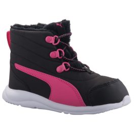 PUMA FUN RACER fekete/rózsaszín téli cipő PUMA FUN RACER fekete/rózsaszín téli cipő