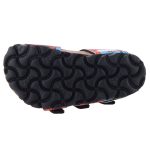 BIRKIS 4 csatos piros/kék PÓKEMBERES bio gyerek szandál