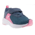 Puma Comet 2 Alt V PS kék-rózsaszín tépős/gumifűzős lány sportcipő