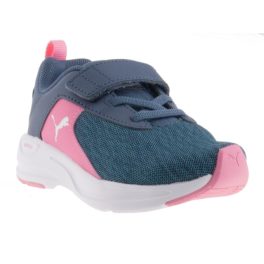 Puma Comet 2 Alt V PS kék-rózsaszín tépős/gumifűzős lány sportcipő   Puma Comet 2 Alt V PS kék-rózsaszín tépős/gumifűzős lány sportcipő