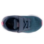 Puma Comet 2 Alt V PS kék-rózsaszín tépős/gumifűzős lány sportcipő