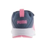 Puma Comet 2 Alt V PS kék-rózsaszín tépős/gumifűzős lány sportcipő