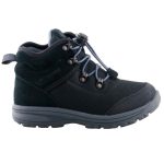 Columbia Youth Fairbanks fekete/grafitszürke vízálló összehúzós téli cipő