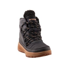 Columbia Red Hills Omni-Heat fekete-barna fűzős Vízálló bélelt téli bakancs   Columbia Red Hills Omni-Heat fekete-barna fűzős Vízálló bélelt téli bakancs