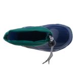 PREGO sötétkék/zöld összehúzós gumicsizma