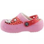 CROCS HELLO KITTY rózsa/piros BUNDÁS papucs