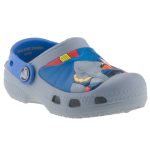CROCS BATMAN szürke/kék/piros papucs