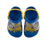 CROCS MINYONOK kék-citromsárga FLUORESZKÁLÓ papucs