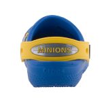 CROCS MINYONOK kék-citromsárga FLUORESZKÁLÓ papucs