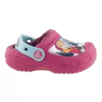 CROCS FROZEN LINED CLOG málna/v.kék BUNDÁS papucs