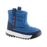 Columbia Youth Snowtrot Mid kék textil belebújós  (omni-heat) gyermek téli csizma