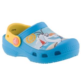 CROCS OLAF CLOG világoskék/citrom papucs CROCS OLAF CLOG világoskék/citrom papucs