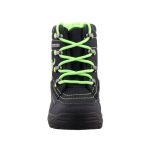 Siesta-Richter Fekete/Neonzöld Sympatex Vízálló téli bakancs