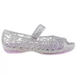 CROCS ISABELLA tépős lila/ezüst CSILLOGÓS balerina víziszandi