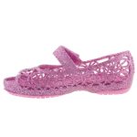 CROCS ISABELLA tépős málna CSILLOGÓS balerina víziszandi