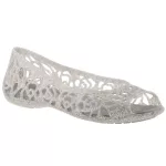 CROCS ISABELLA szürke/ezüst CSILLOGÓS balerina víziszandi