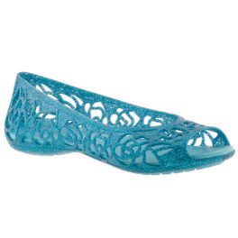 CROCS ISABELLA tengerkék CSILLOGÓS balerina víziszandi CROCS ISABELLA tengerkék CSILLOGÓS balerina víziszandi