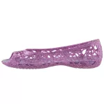 CROCS ISABELLA GLITTER lila balerina cipő