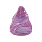 CROCS ISABELLA GLITTER lila balerina cipő