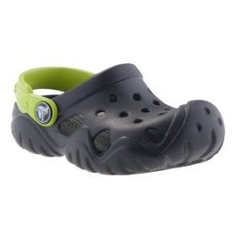 CROCS SWIFTWATER CLOG fekete/zöld papucs CROCS SWIFTWATER CLOG fekete/zöld papucs