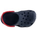CROCS SWIFTWATER CLOG sötétkék/piros pántos papucs