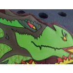 CROCS FIRE DRAGON LEDES VILLOGÓS sötétkék SÁRKÁNYOS papucs
