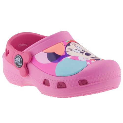 CROCS MINNIE rózsaszín/kék papucs