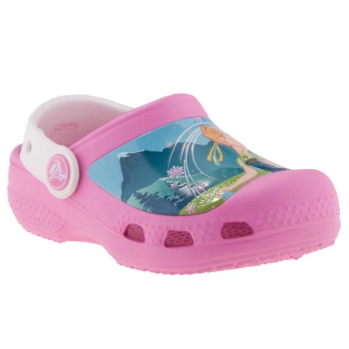 CROCS FROZENFEVER rózsaszín HERCEGNŐS papucs