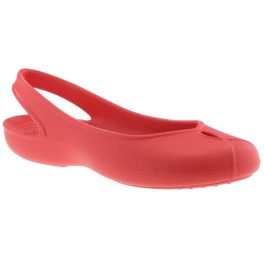 CROCS OLIVIA II FLAT tűzpiros belebújós balerina CROCS OLIVIA II FLAT tűzpiros belebújós balerina