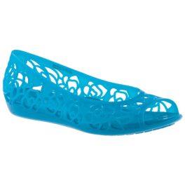 CROCS ISABELLA JELLY FLAT türkiz kék balerina viziszandi CROCS ISABELLA JELLY FLAT türkiz kék balerina viziszandi
