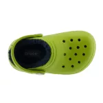 CROCS CLASSIC LINED CLOG zöld/kék BUNDÁS papucs