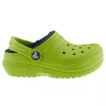 CROCS CLASSIC LINED CLOG zöld/kék BUNDÁS papucs